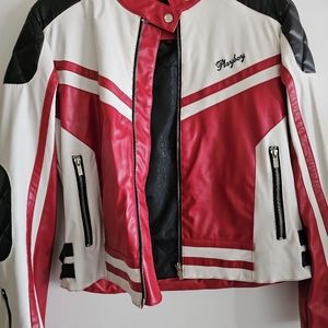Vintage Playboy motorcycle jacket